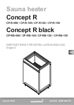 Предварительный просмотр 27 страницы Sentiotec Concept R Instructions For Installation And Use Manual