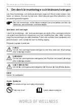 Предварительный просмотр 134 страницы Sentiotec Concept R Instructions For Installation And Use Manual