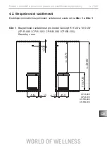 Предварительный просмотр 167 страницы Sentiotec Concept R Instructions For Installation And Use Manual