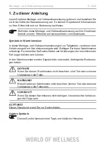 Preview for 4 page of Sentiotec CV 31 Instructions For Installation And Use Manual