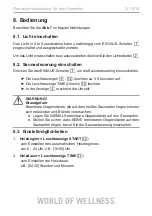 Preview for 18 page of Sentiotec CV 31 Instructions For Installation And Use Manual