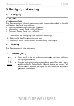 Preview for 28 page of Sentiotec CV 31 Instructions For Installation And Use Manual