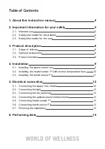 Preview for 36 page of Sentiotec CV 31 Instructions For Installation And Use Manual