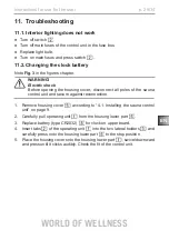 Preview for 63 page of Sentiotec CV 31 Instructions For Installation And Use Manual