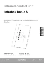 Sentiotec Infrabox basic S Instructions For Installation Manual preview