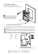 Preview for 22 page of Sentiotec IS1 Instructions For Installation And Use Manual