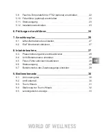 Preview for 3 page of Sentiotec just sauna combi series Instructions For Installation And Use Manual