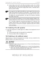 Preview for 82 page of Sentiotec just sauna combi series Instructions For Installation And Use Manual