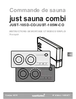 Preview for 93 page of Sentiotec just sauna combi series Instructions For Installation And Use Manual