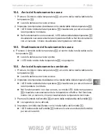 Preview for 173 page of Sentiotec just sauna combi series Instructions For Installation And Use Manual