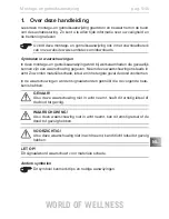 Preview for 189 page of Sentiotec just sauna combi series Instructions For Installation And Use Manual