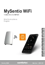 Sentiotec MySentio 1-053-313 Manual preview