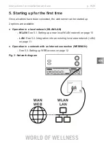 Preview for 9 page of Sentiotec PRONET WEB SERVER Instructions For Installation And Use Manual