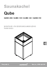 Предварительный просмотр 105 страницы Sentiotec Qube Series Instructions For Installation And Use Manual