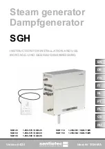 Предварительный просмотр 1 страницы Sentiotec SGH 110 Instructions For Installation And Use Manual