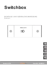 Sentiotec Switchbox Installation And Usage Instructions preview