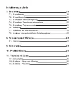 Preview for 3 page of Sentiotec Wave.com4 infra Instructions For Installation And Use Manual