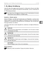 Preview for 3 page of Sentiotec WC4-BT-SPK Instructions For Installation And Use Manual