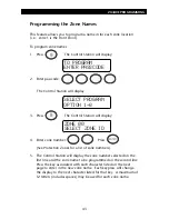 Предварительный просмотр 43 страницы Sentrol ZX440F Manual
