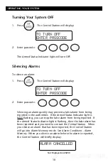 Preview for 10 page of Sentrol ZXVFD How To Use Manual