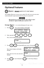 Preview for 14 page of Sentrol ZXVFD How To Use Manual