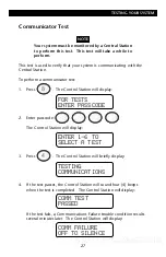 Preview for 27 page of Sentrol ZXVFD How To Use Manual