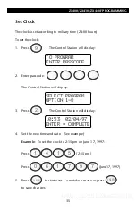 Preview for 35 page of Sentrol ZXVFD How To Use Manual