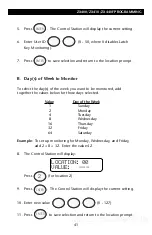 Preview for 41 page of Sentrol ZXVFD How To Use Manual