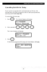 Preview for 47 page of Sentrol ZXVFD How To Use Manual