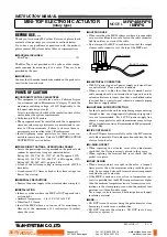 Preview for 6 page of SENTRONIC M-SYSTEM DANAGE Quick Start Manual