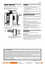 Предварительный просмотр 5 страницы SENTRONIC M5VF Series Quick Start Manual