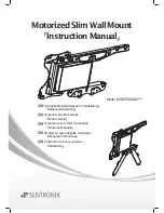 Sentronix MGMPDW240 Instruction Manual preview