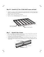 Предварительный просмотр 6 страницы Sentry Buildings Jefferson 16x20 Building Assembly Book