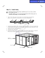 Preview for 10 page of Sentry Buildings Pinewood 1416 Assembly Book