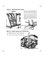 Предварительный просмотр 30 страницы Sentry Buildings the Lakewood 12' x 18' Assembly Book