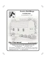 Sentry Buildings the Pinewood Assembly Book preview