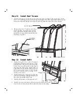 Preview for 19 page of Sentry Buildings Virginia 16x24 Assembly Book