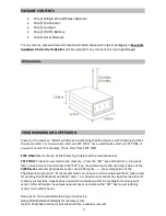 Preview for 3 page of Sentry US SWPREC1 User Manual