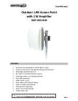 Sentry US WAP-ABG2458 User Manual preview