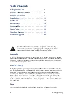 Preview for 2 page of Sentry CPS-10 w/ Batt Installation, Operation & Maintenance Manual