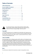 Preview for 2 page of Sentry DCCP Reboiler Installation, Operation & Maintenance Manual