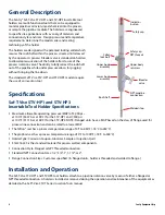 Preview for 6 page of Sentry Saf-T-Vise STV-HP1 Installation, Operation & Maintenance Manual