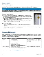 Preview for 12 page of Sentry Saf-T-Vise STV-HP1 Installation, Operation & Maintenance Manual