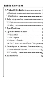 Предварительный просмотр 4 страницы Sentry ST-672 Instruction Manual