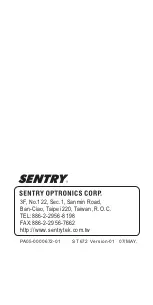 Предварительный просмотр 18 страницы Sentry ST-672 Instruction Manual