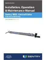 Предварительный просмотр 1 страницы Sentry VREL Installation, Operation & Maintenance Manual