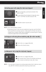 Preview for 7 page of SentrySafe Master Lock Fire-Safe FP082C Owner'S Manual