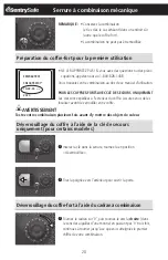 Preview for 20 page of SentrySafe Master Lock Fire-Safe FP082C Owner'S Manual