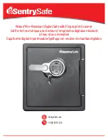 SentrySafe P44721 Instruction Manual preview