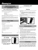 Preview for 2 page of SentrySafe ProStaff Owner'S Manual